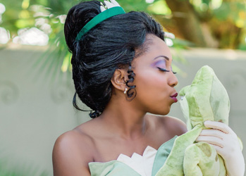 Hire Tiana for Party | Frog Princess | Tampa Princess Parties 