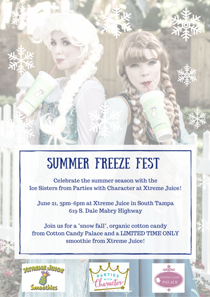 Summer Freeze Fest at Xtreme Juice