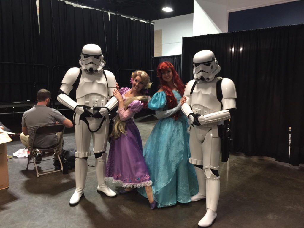 Parties with Character Princesses Meet the Storm Troopers