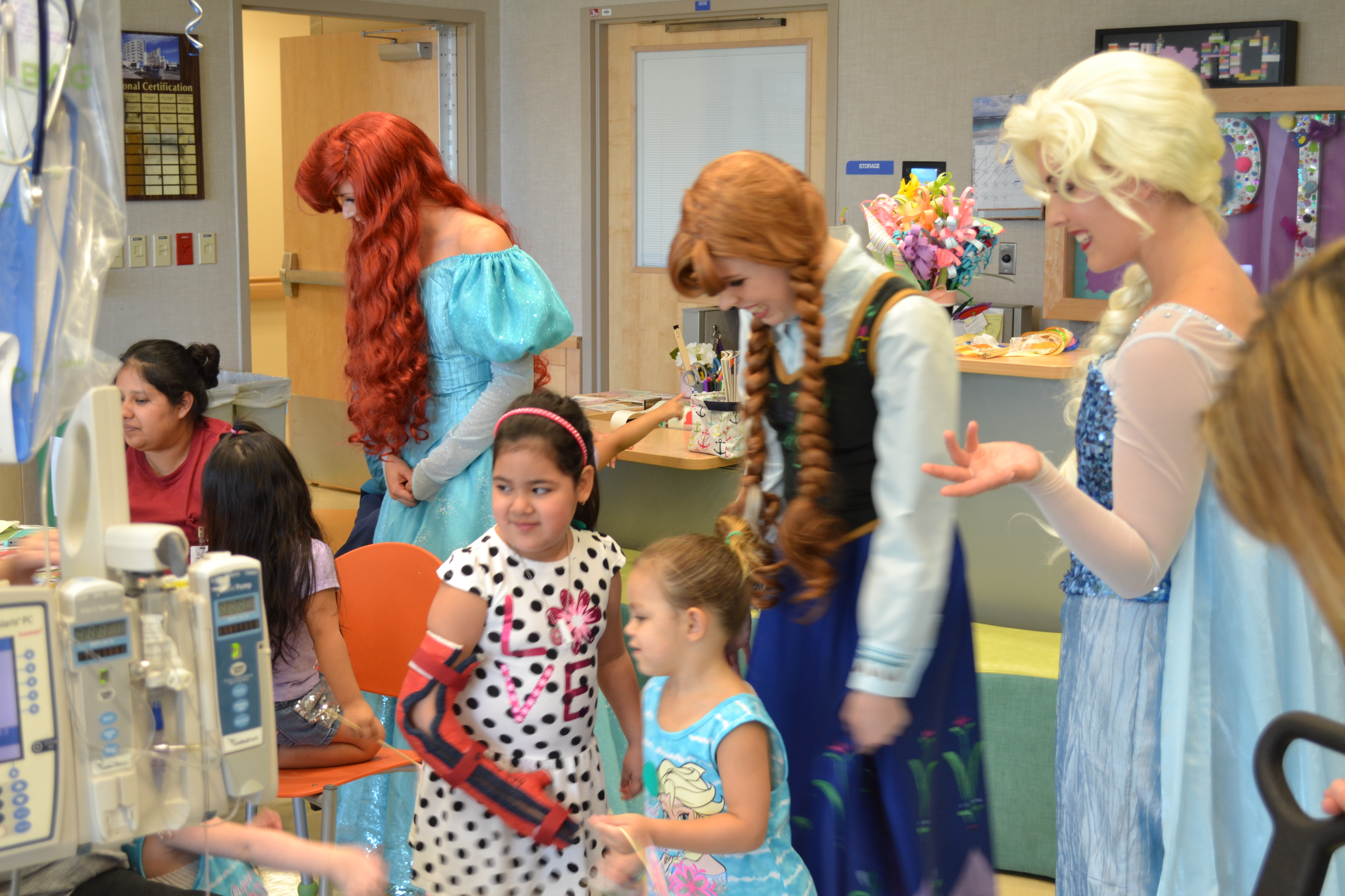 Parties With Character Tampa Princess Party at Johns Hopkins All