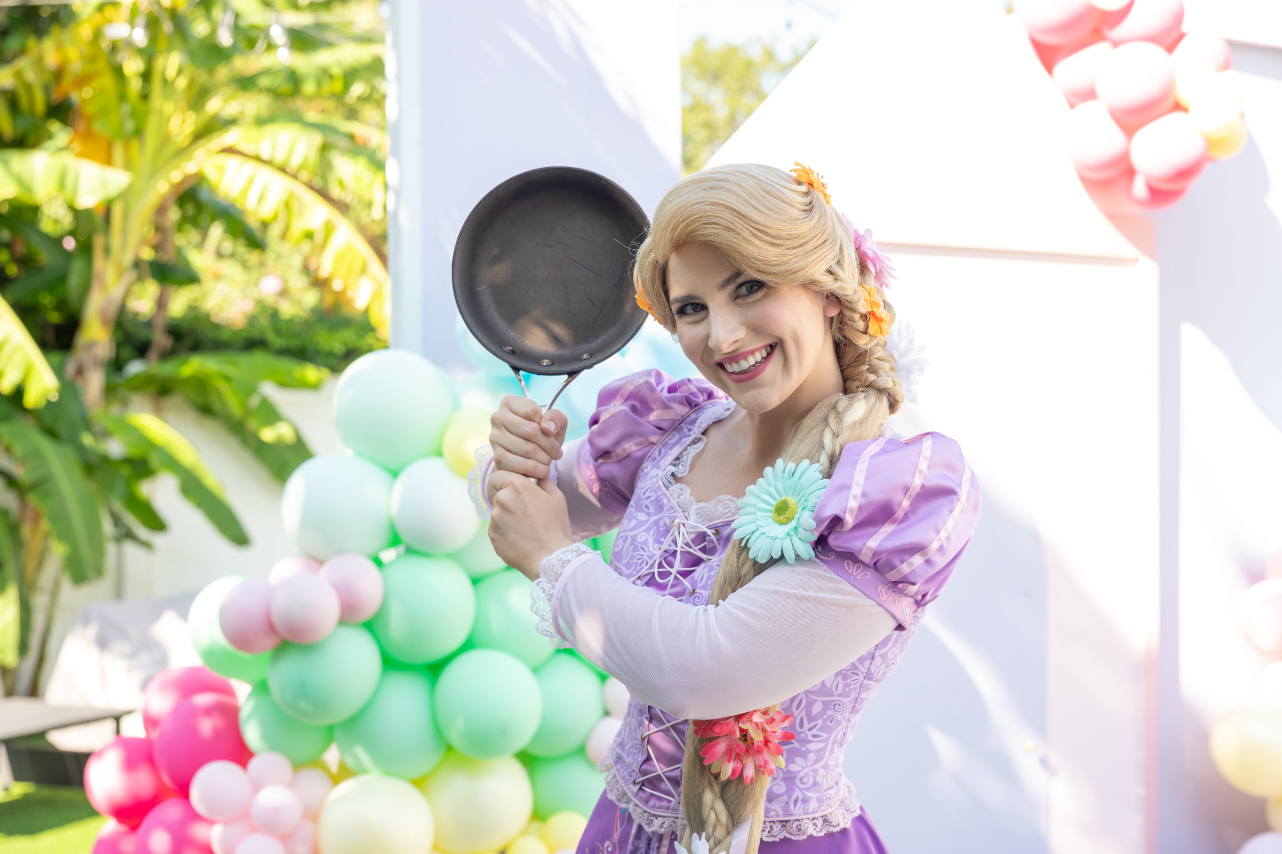 Hire Princess Rapunzel for birthday party tampa