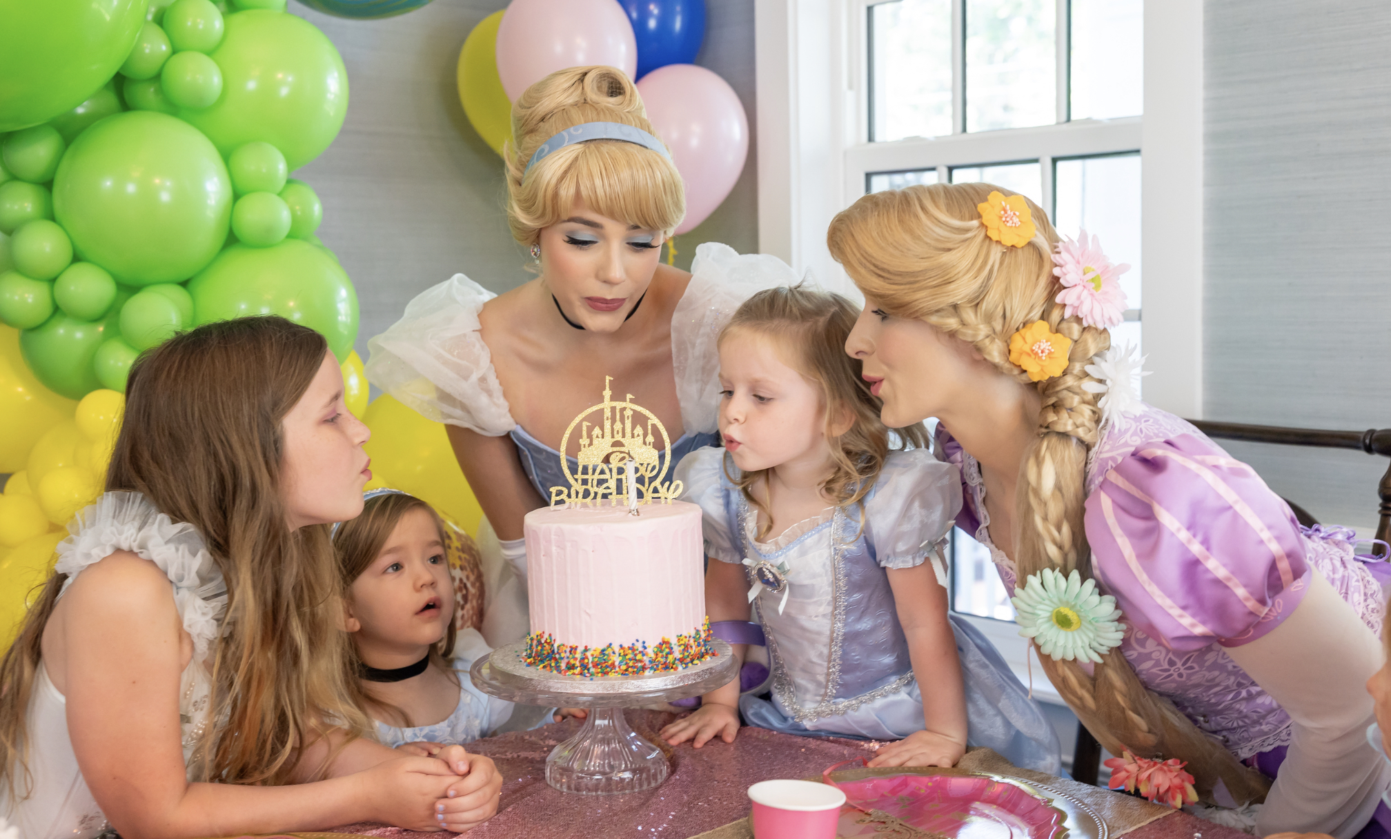 Tampa Princess Birthday Party Joint Party Parties with Character Tampa FL