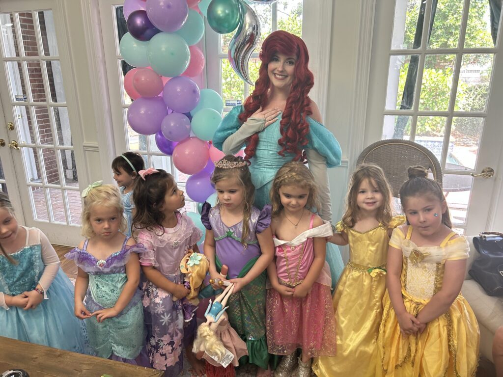 Tampa Princess Birthday Parties with Character Tampa FL